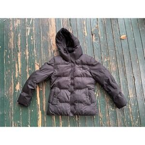 Venustas Mens Heated Puffer Jacket Black Hooded Winter Coat Size Small A 119